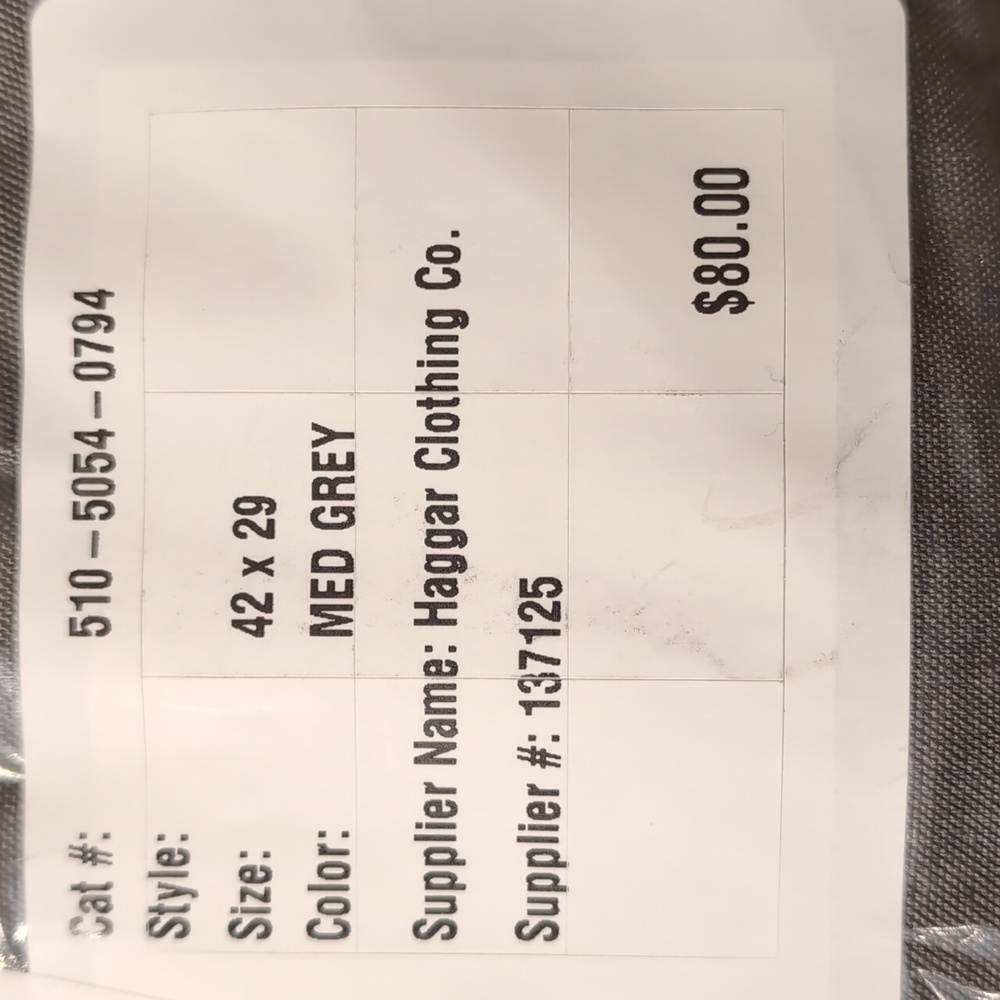 Men's Dress Pants Medium Gray